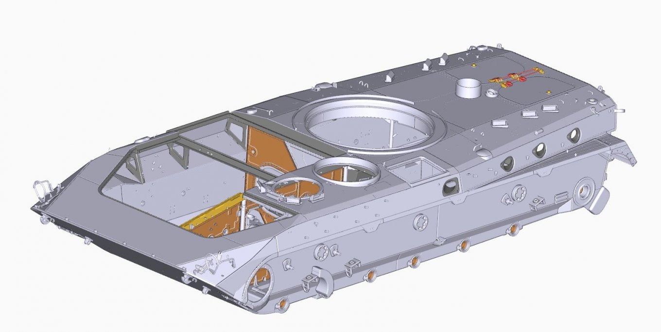 Проєкт нового корпусу БМП-1. Фото - STV Group