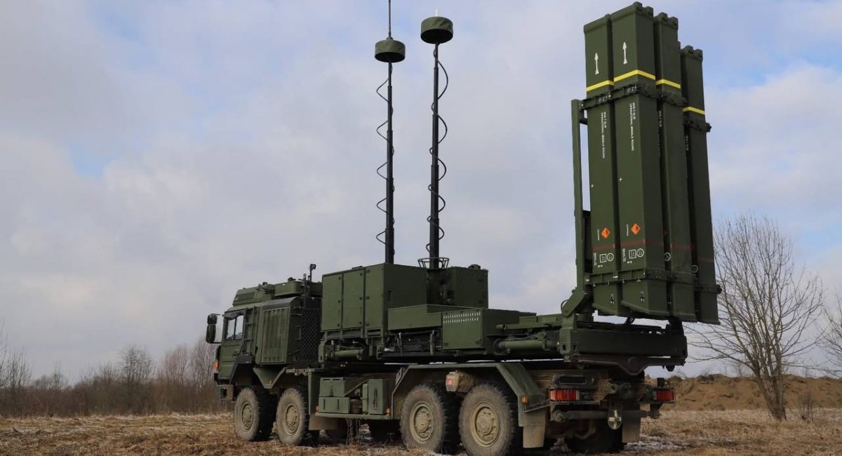 Пускова установка ЗРК Iris-T SLM на озброєнні ЗСУ. Фото: ПвК 