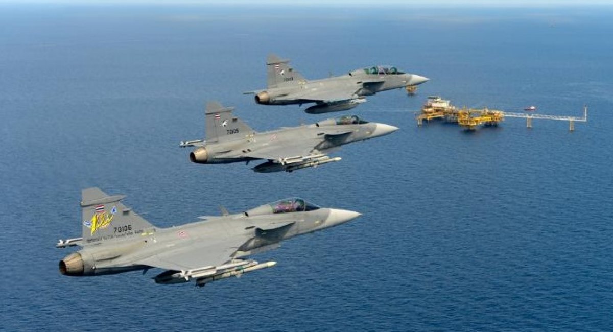 JAS-39C/D Gripen ПС Таїланду