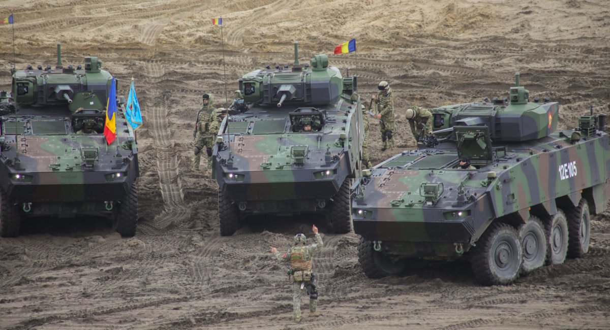БМП Piranha V армії Румунії