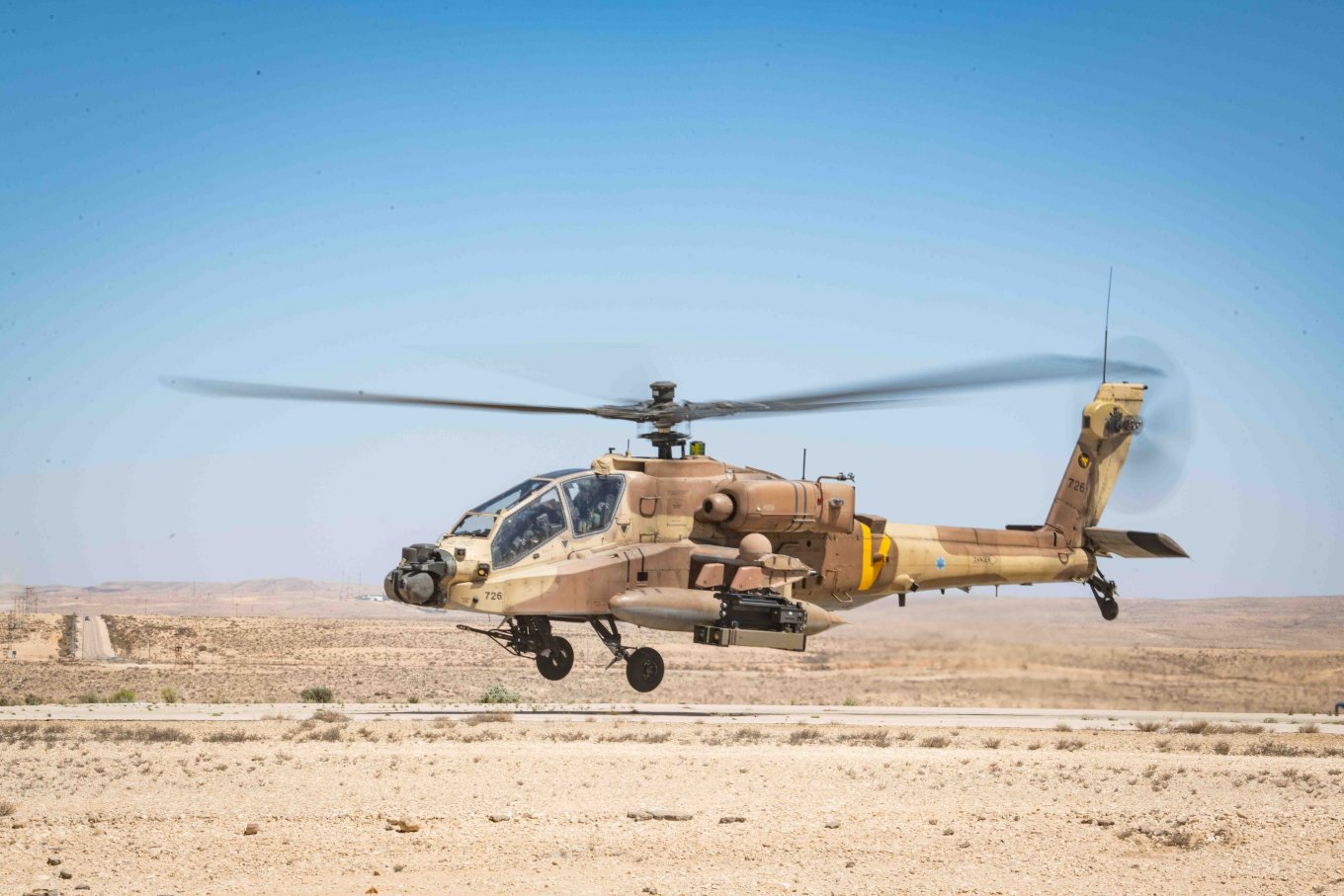 Ударний гелікоптер AH-64D Повітряних сил Ізраїлю