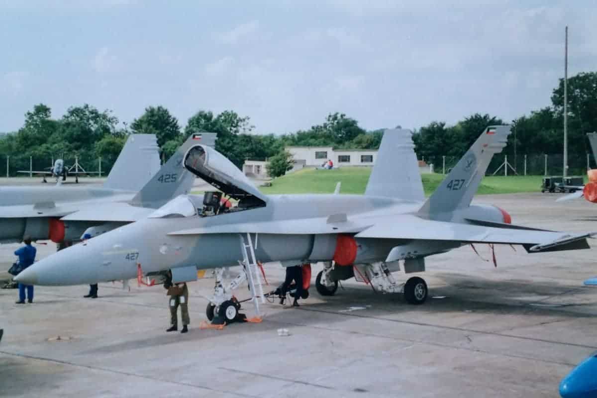 F/A-18C Hornet ВПС Кувейту