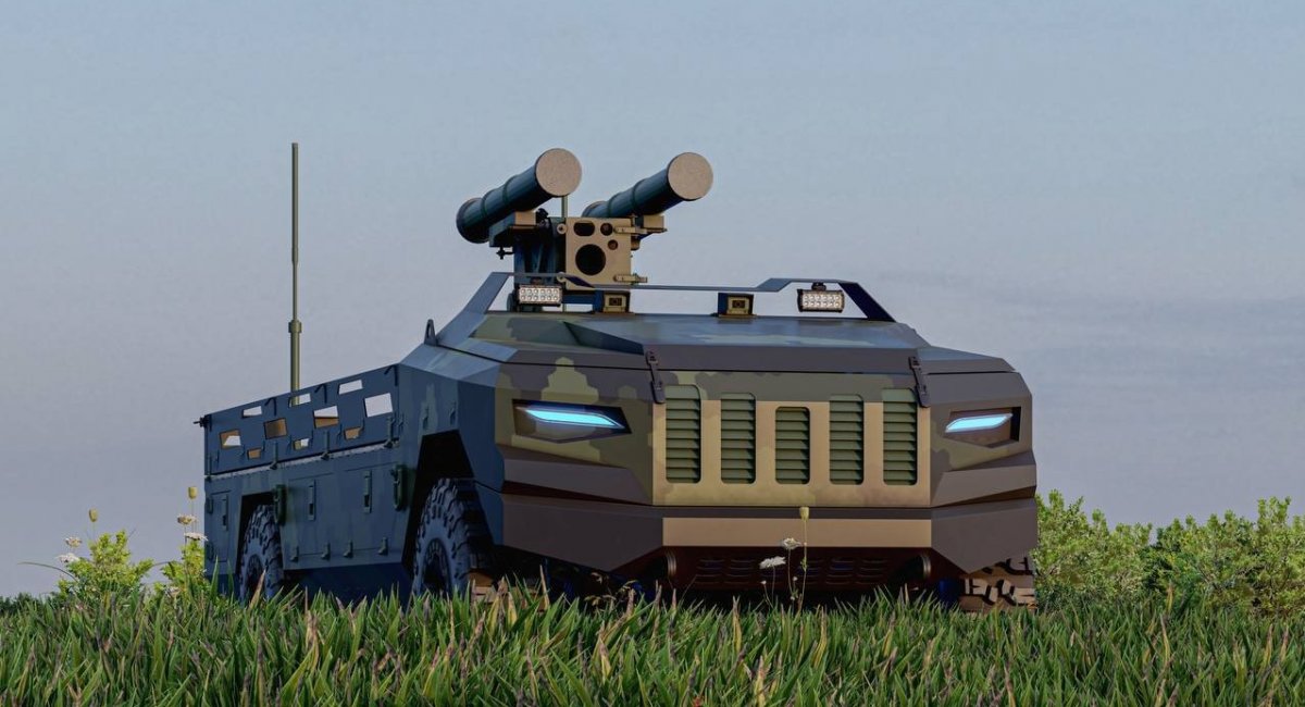 Рендер UGV Protector від 