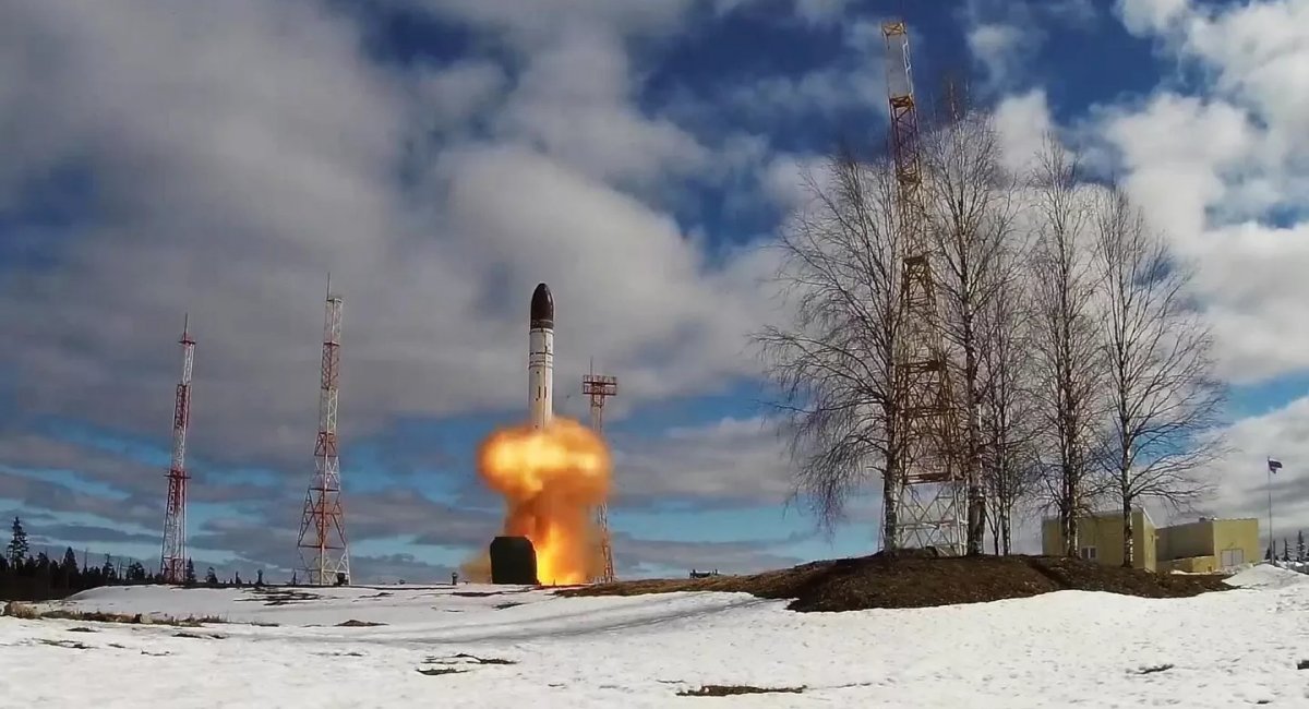Запуск РС-28 Сармат