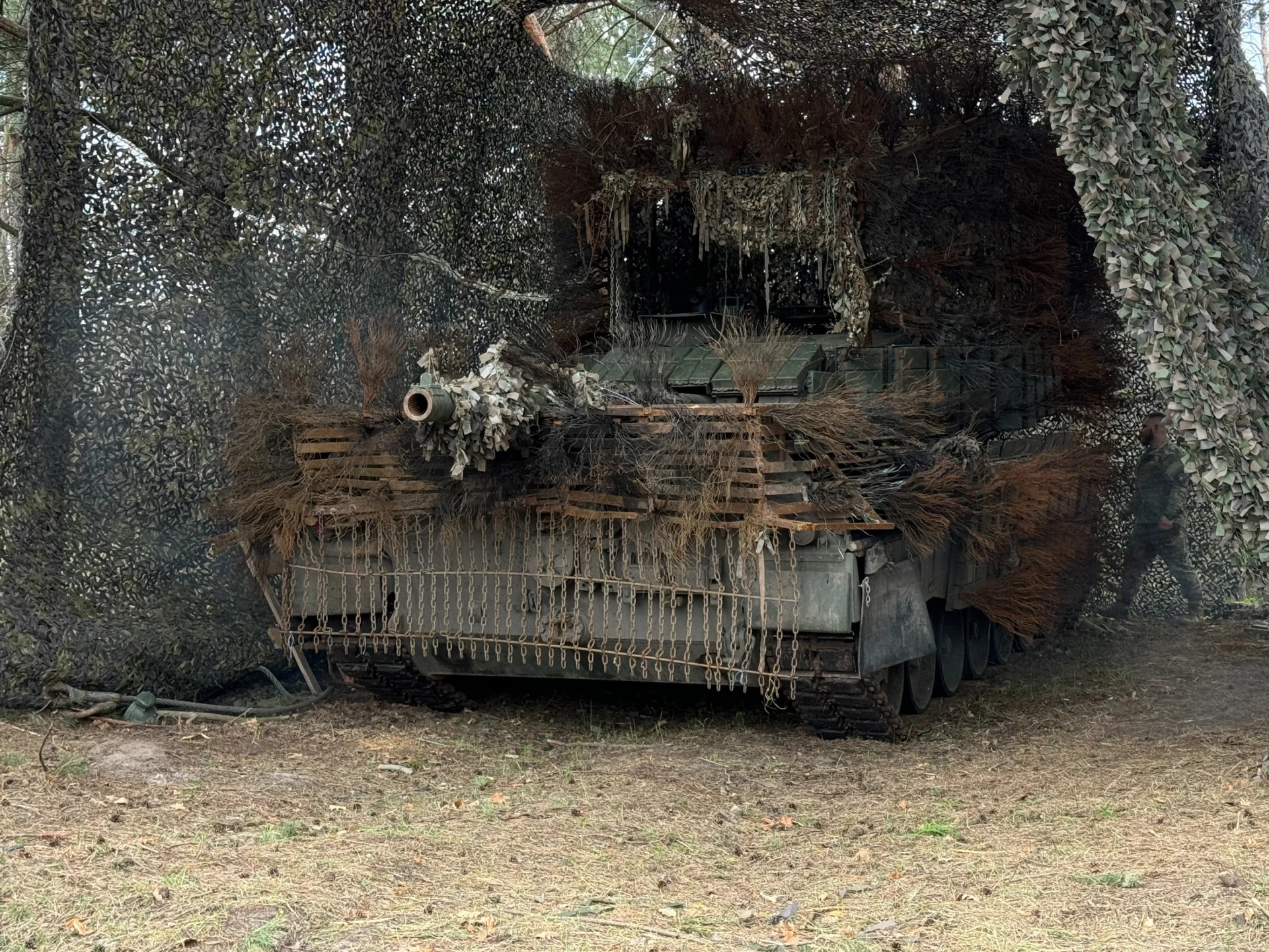 Танк Leopard 1A5 на службі 5-ї ОВМБр