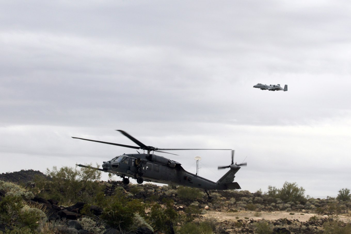 HH-60 Pave Hawk A-10 Thunderbolt I