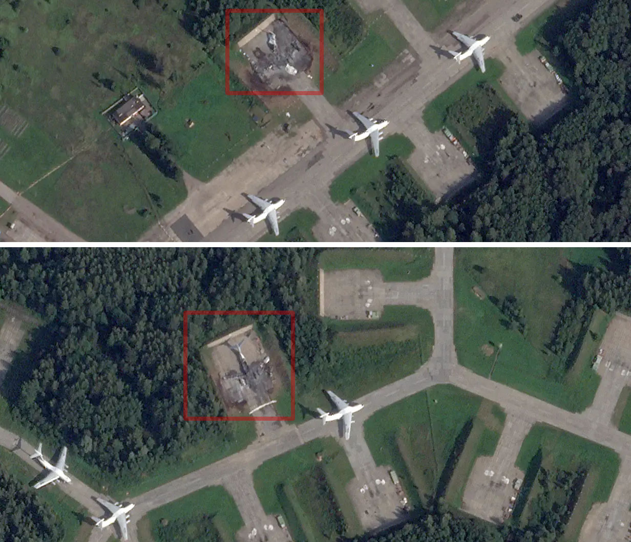 Знищені Ил-76 псков