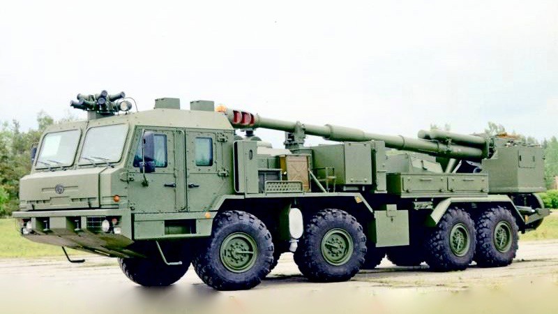 Самохідна артилерійська установка САУ 2С43 