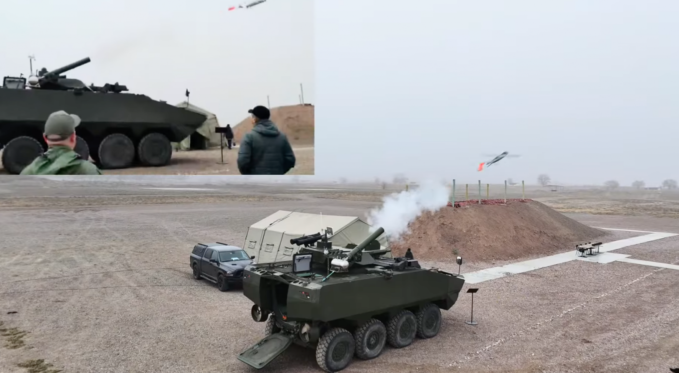 пуск баражуючого боєприпасу