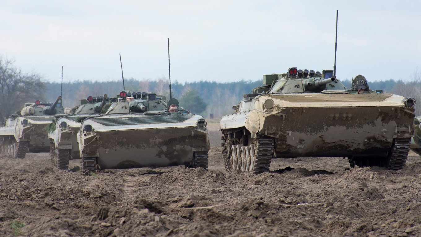 БМП-1 у стоковому варіанті з 73-мм гарматою