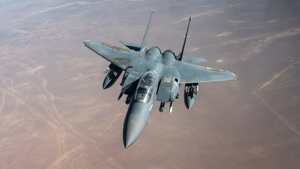 F-15E ВПС США з ознаками зносу