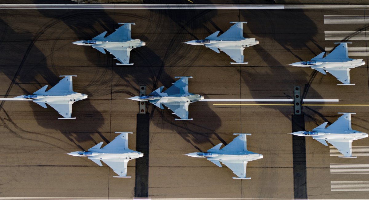 винищувач Gripen Україна Швеція