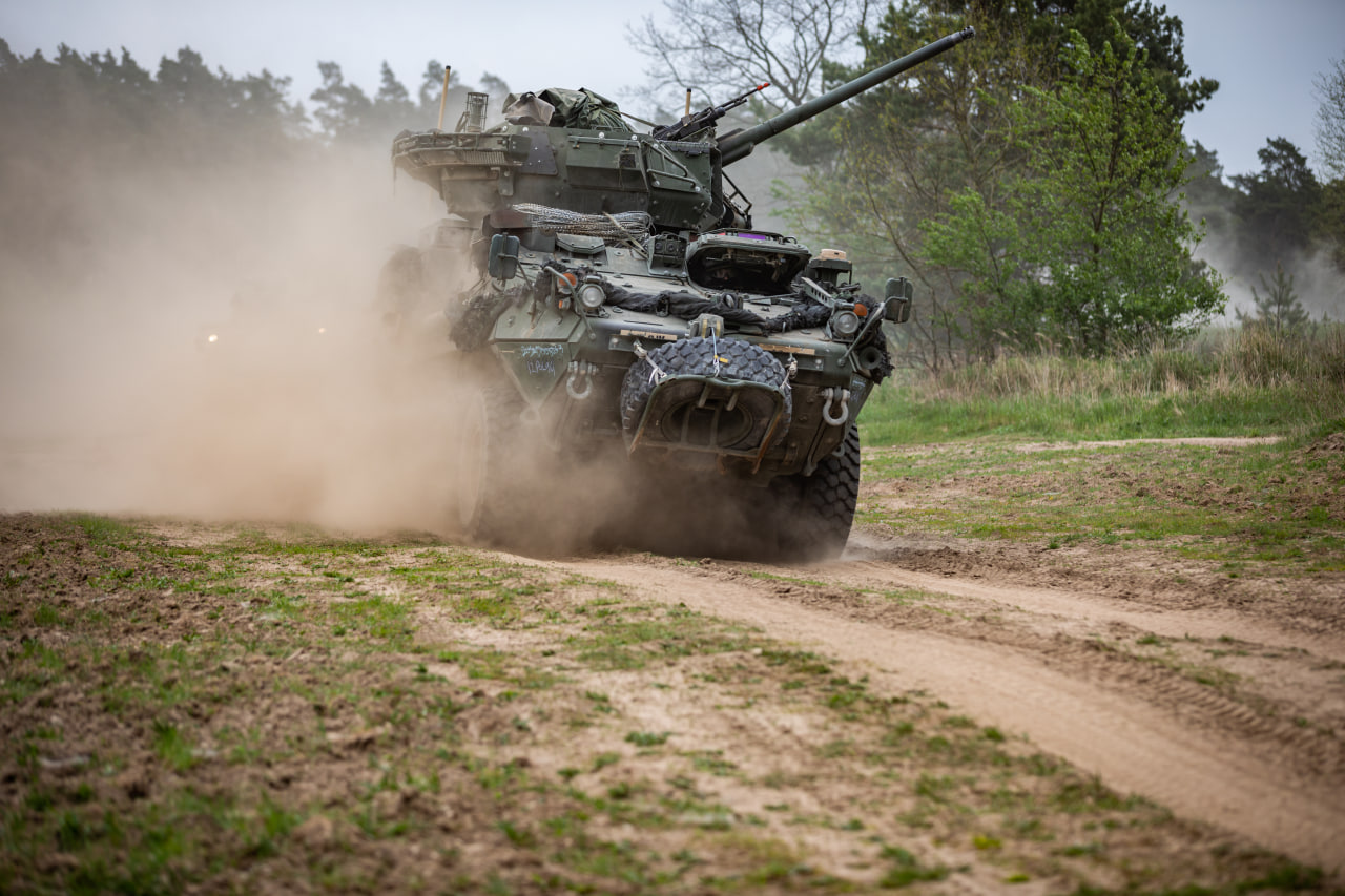ББМ Stryker армії США у Польщі