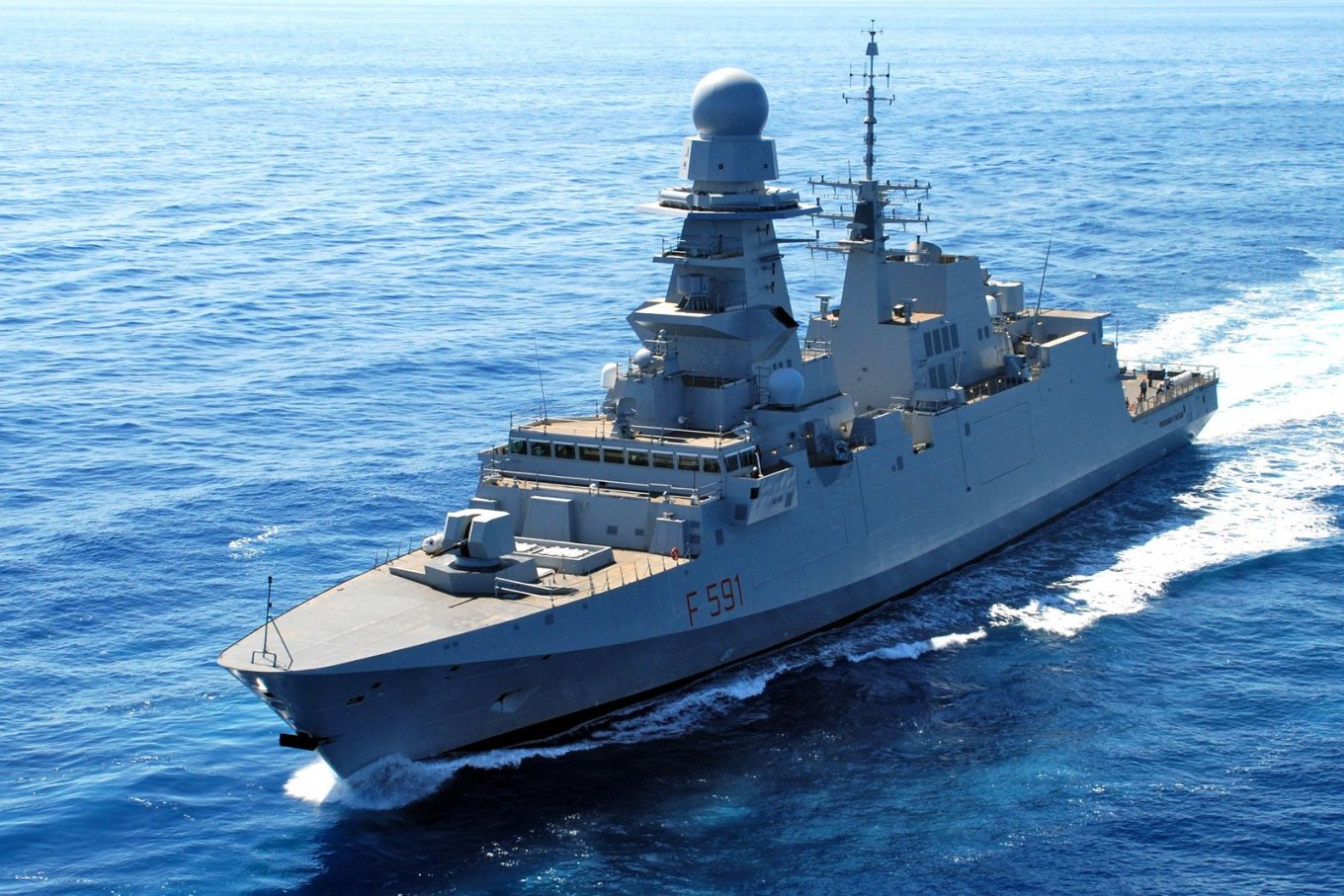 Фрегат FREMM ВМС Італії Virginio Fasan F591