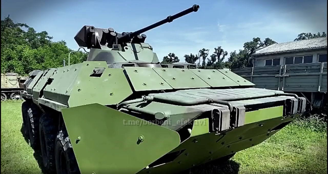 Модернізований сербський БТР-80А
