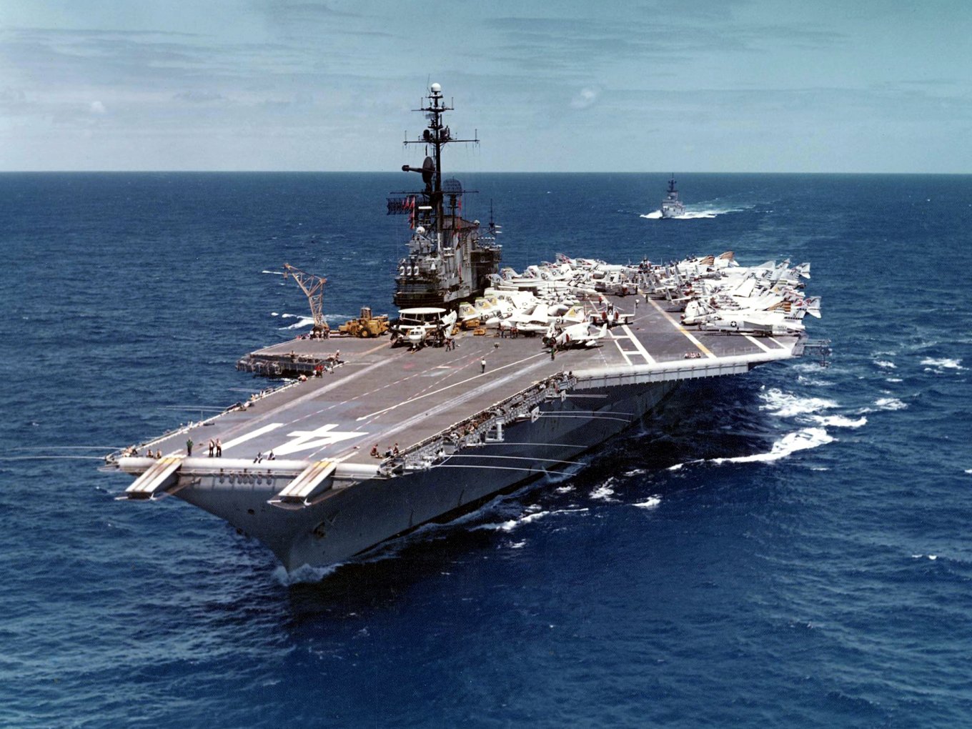 USS Midway (CVA-41), 1971 рік. Фото - DoW