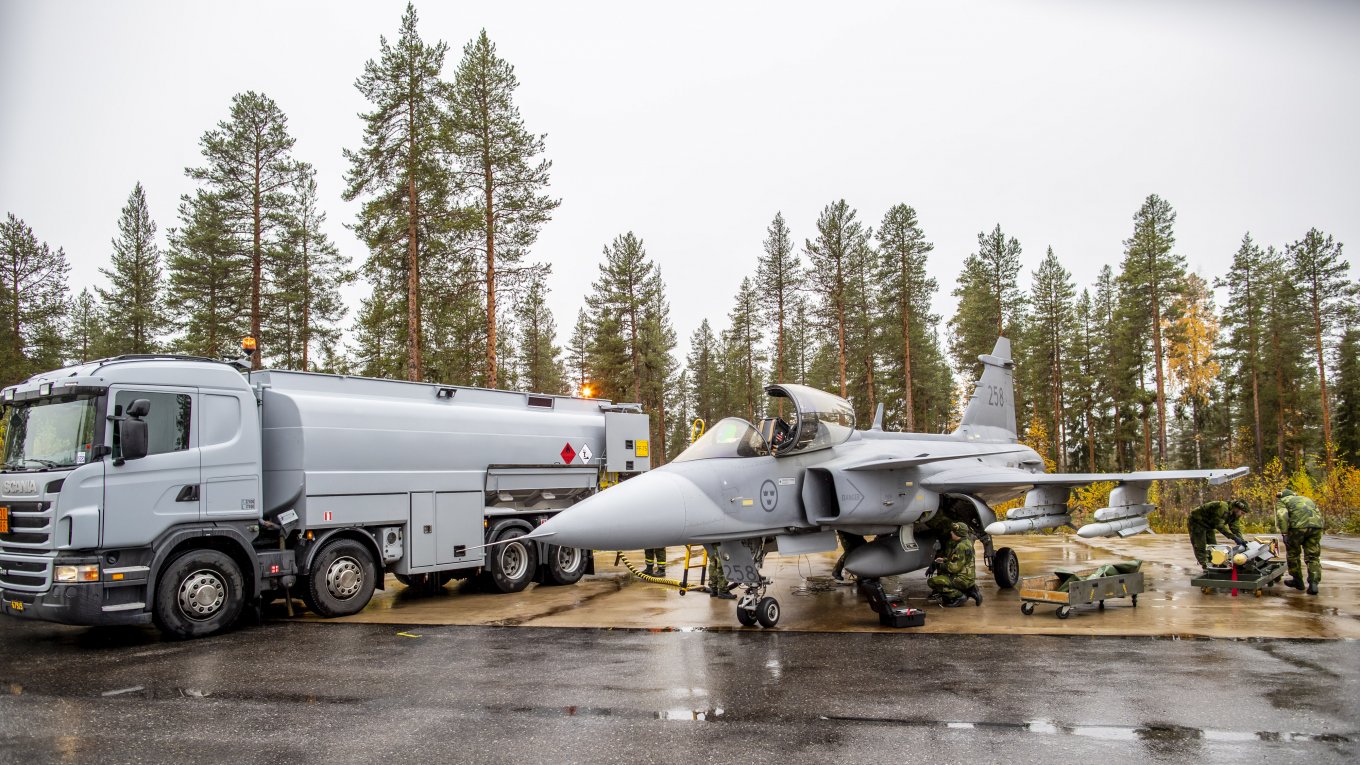 JAS 39C Gripen ПС Швеції