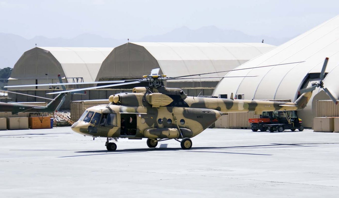 Гелікоптер Мі-8/17 (бн М163) ВПС Афганістану