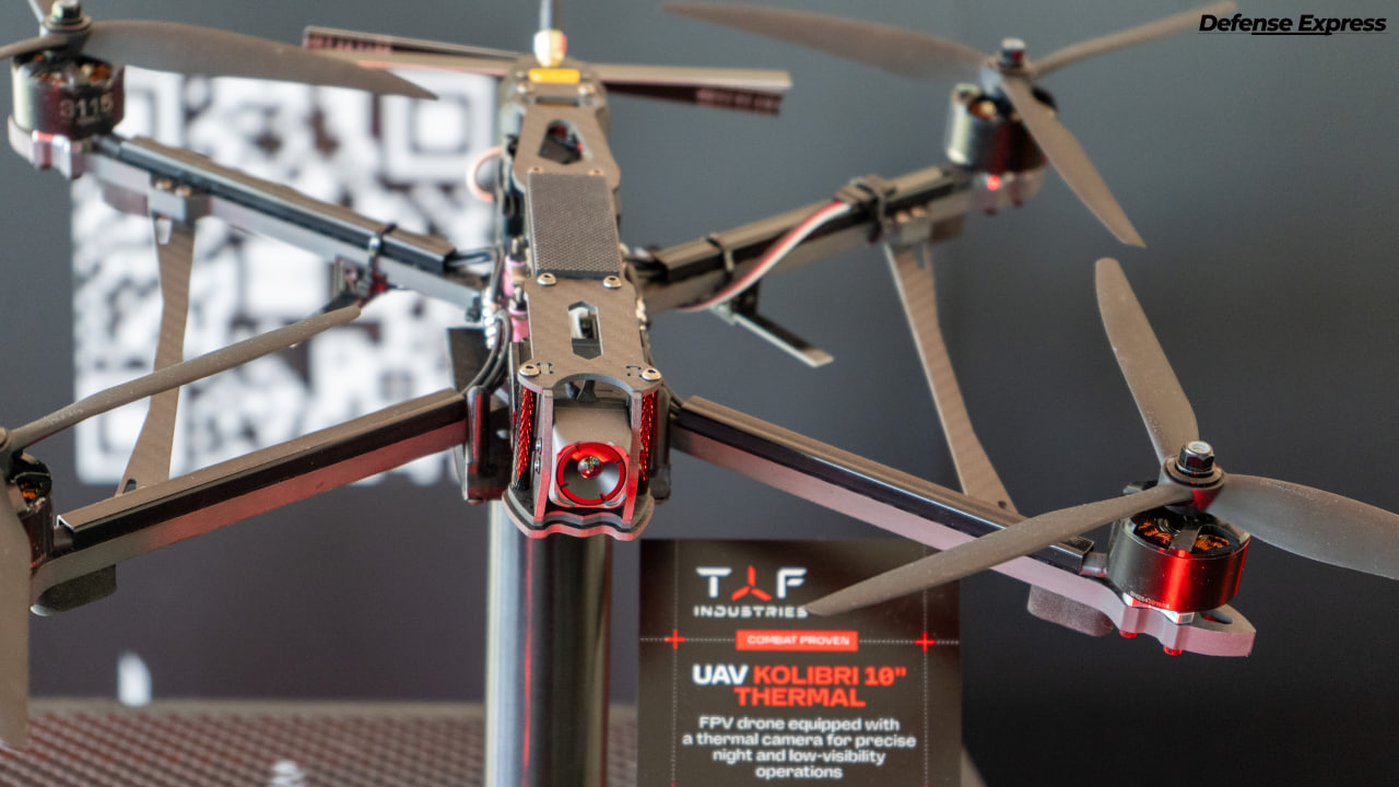 Український FPV-дрон Kolibri Thermal