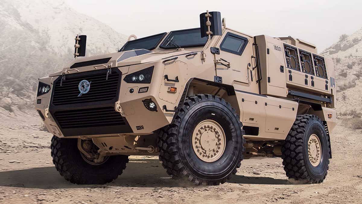 Kalyani M4 - індійська ліцензійна копія Mbombe 4x4