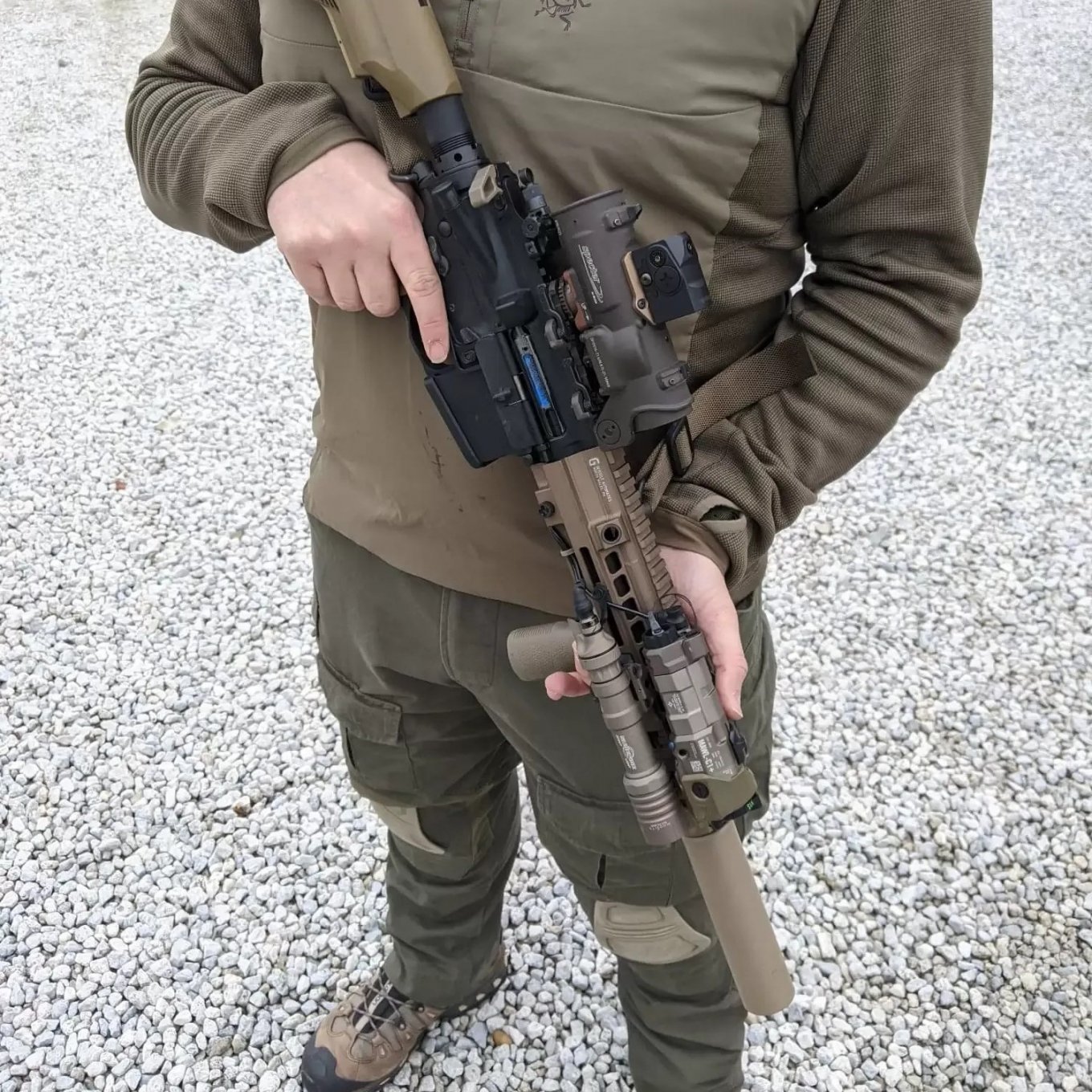 ELCAN Specter DR 1-4x та Aimpoint ACRO P2