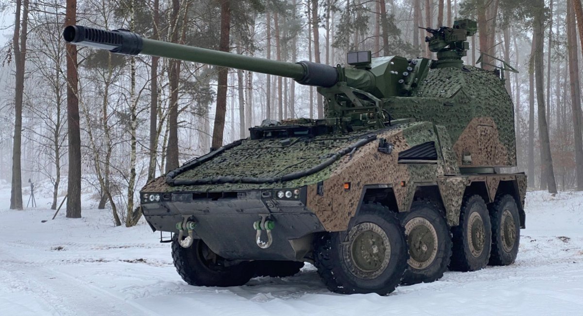 САУ RCH 155 на шасі Boxer