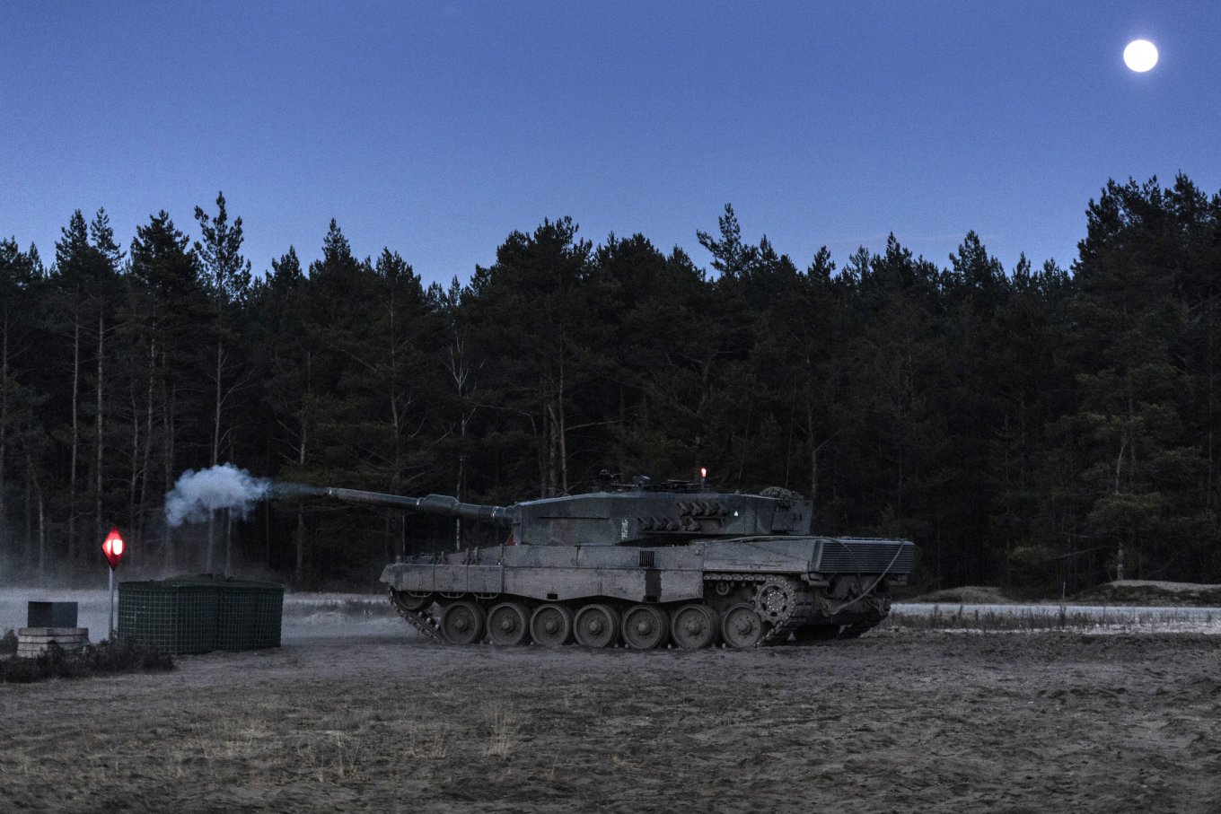 навчання на Leopard 2A4