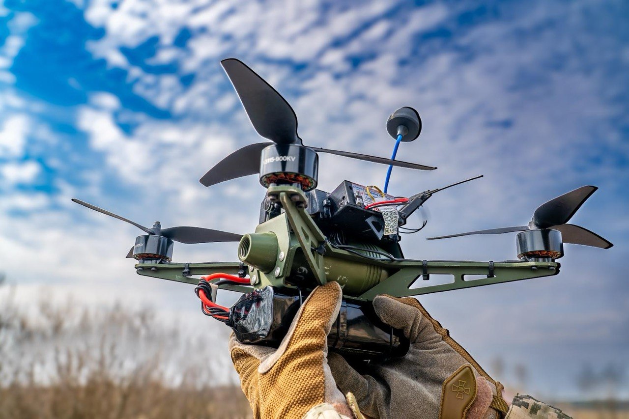 Дрон UB60D на базі 60-мм міни