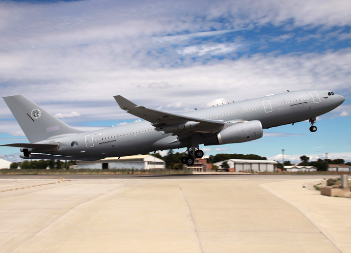 Літак-дозаправник Airbus A330 MRTT спільного флоту країн НАТО