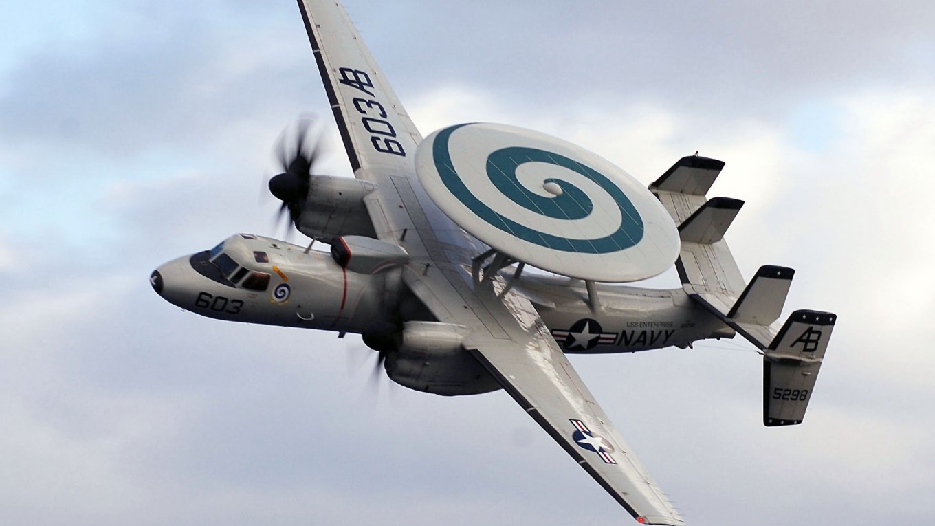 E-2 Hawkeye літак ДРЛВУ