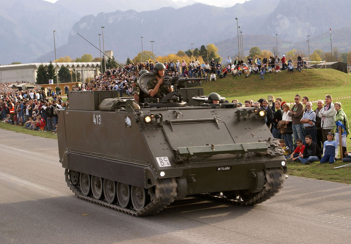 БТР БТР M113, або SpZ 63 збройних сил Швейцарії