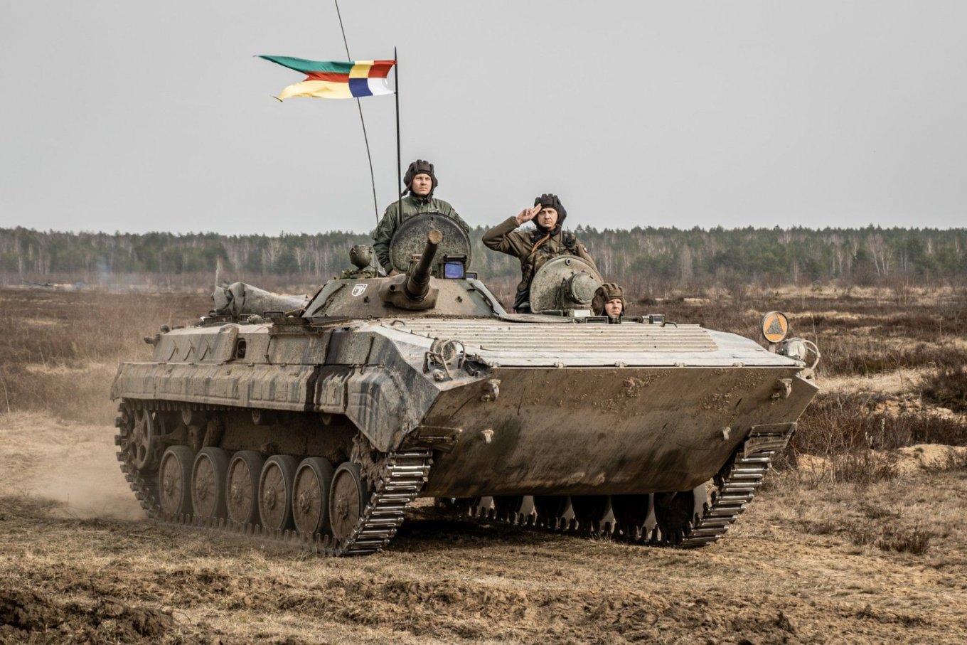 БМП-1 (BWP-1) на службі Війська Польського.