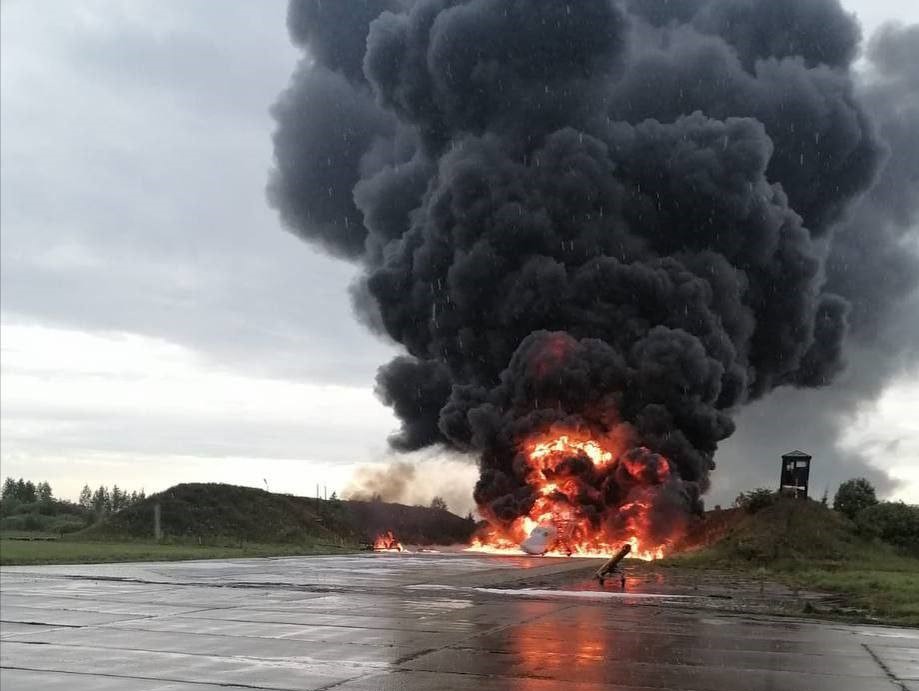 Ту-22М3 на авіабазі