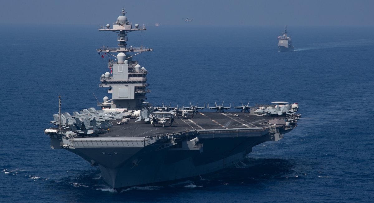 USS Gerald R. Ford (CVN-78). Фото - US DoW
