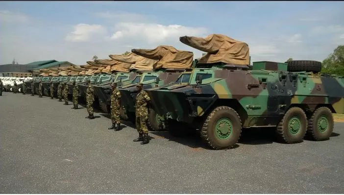 БТР Ratel з українським бойовим модулем БАУ-23x2 на озброєнні Руанди