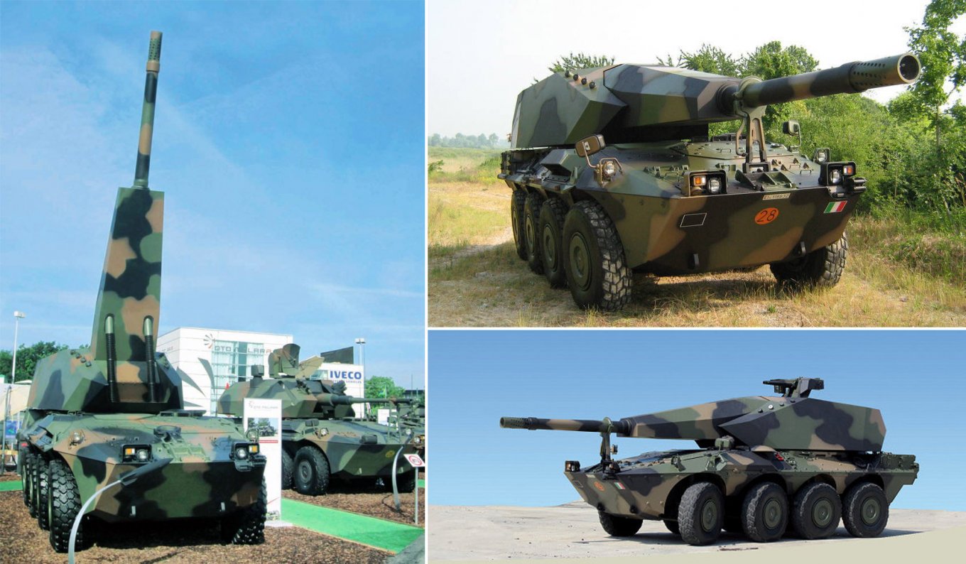 Centauro 155/39 LW Porcupine