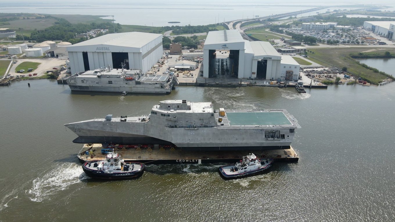 Спуск на воду USS Augusta (LCS 34) класу Independence