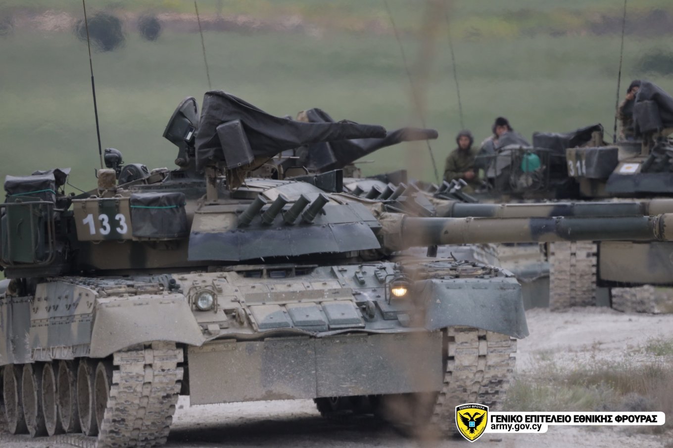 Т-80У Національної гвардії Кіпру