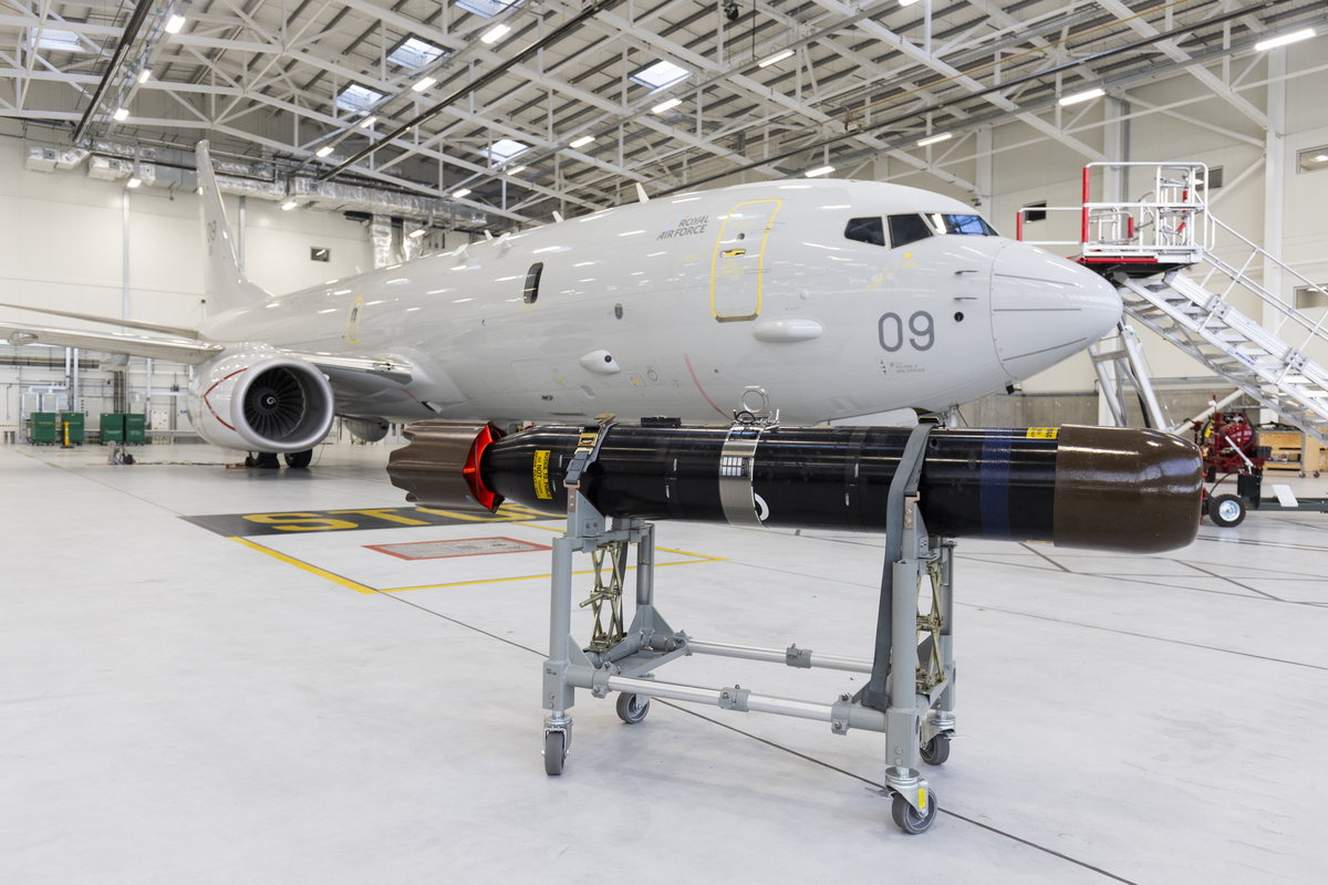 Торпеда Sting Ray та патрульний-протичовновий літак P-8 Poseidon