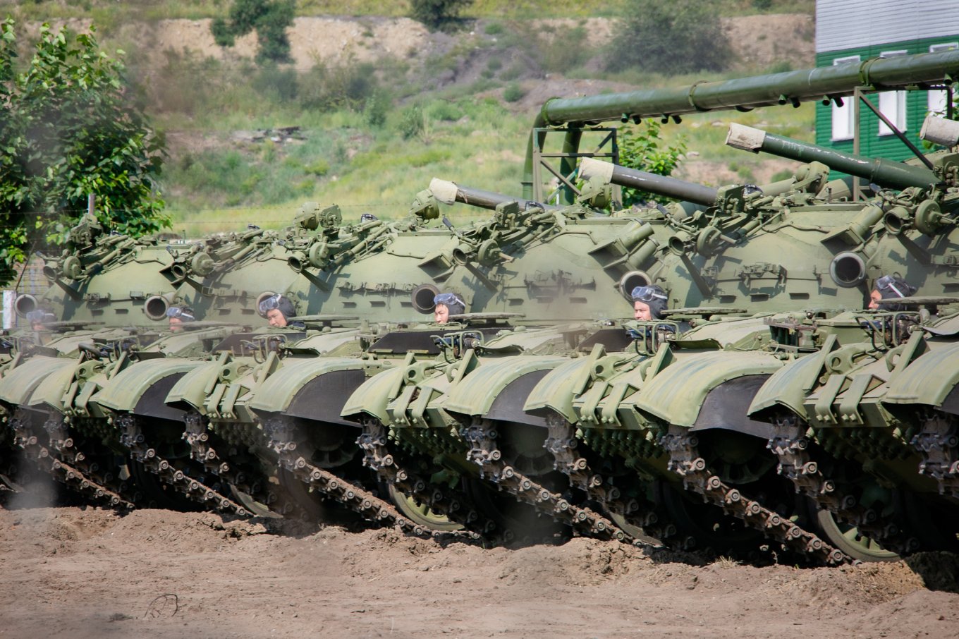 In 2018, the Russian Federation conducted training on the T-62M