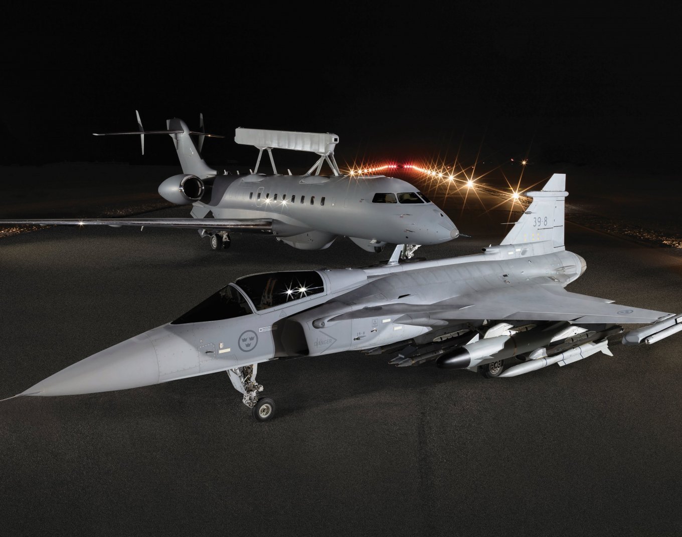 GlobalEye та Gripen від Saab