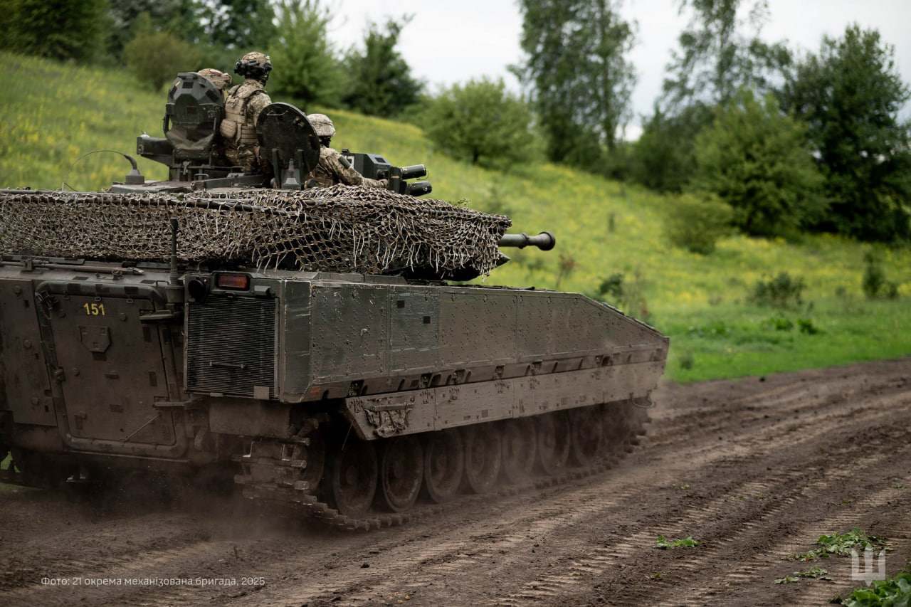 БМП CV9040C на озброєнні 21-ї ОМБр ЗСУ