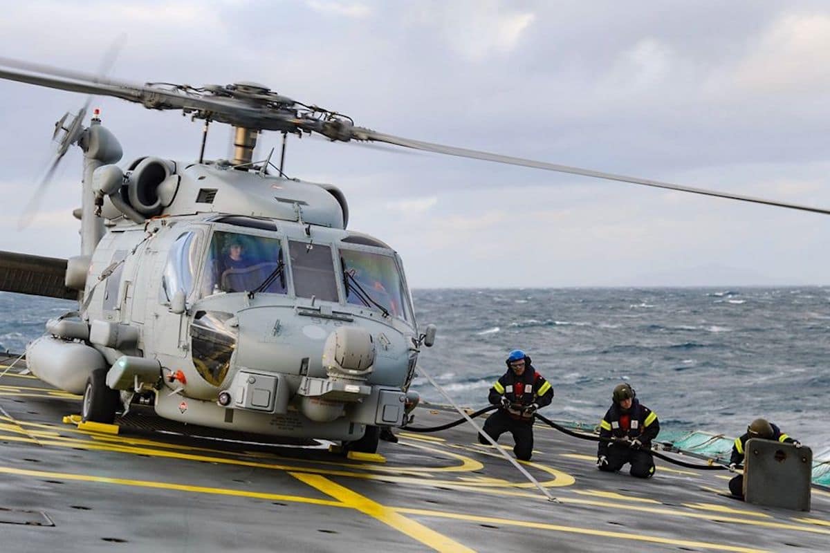 Вертоліт MH-60R Seahawks ВМС Данії