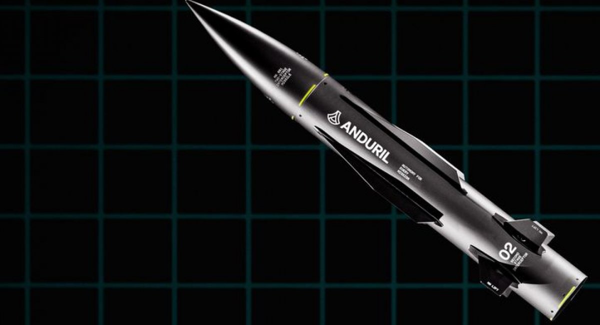 Другий ступінь Steelfin від Anduril. Зображення: Anduril