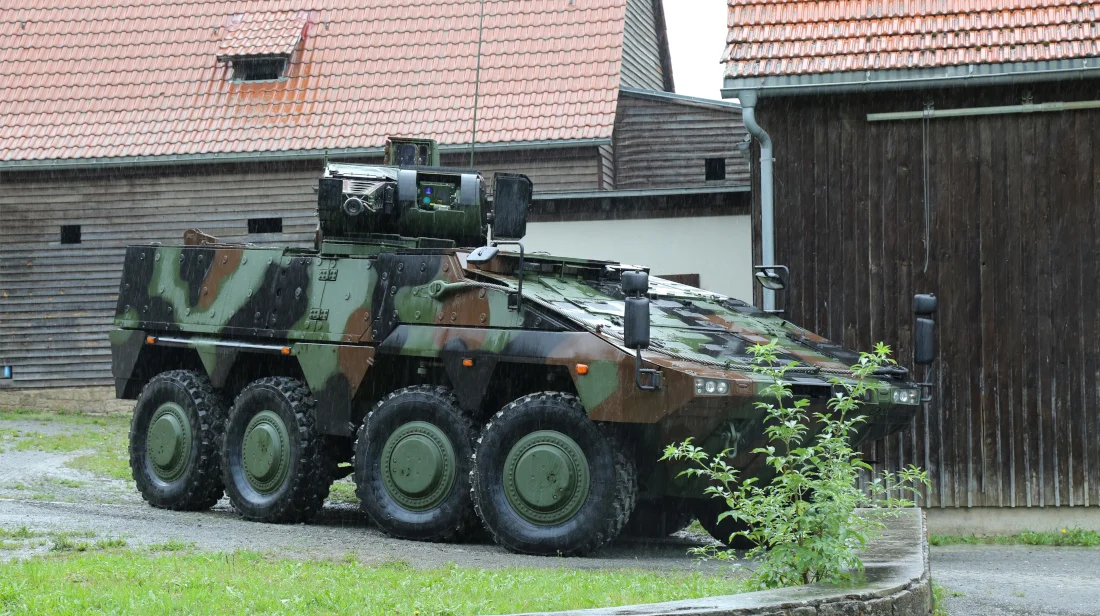 ББМ GTK Boxer з баштою RCT30, що і стало БМП Schakal