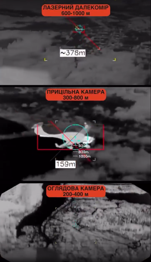 Прицілювання з ДКБМ 