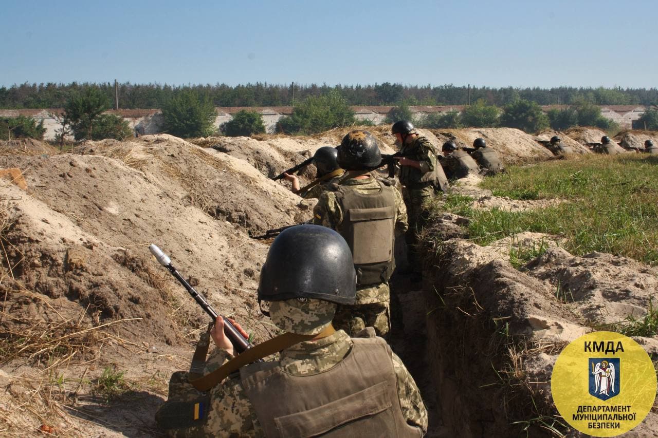 В Києві проходять навчання сил територіальної оборони, 112-а окрема бригада територіальної оборони, КМДА, Defense Express