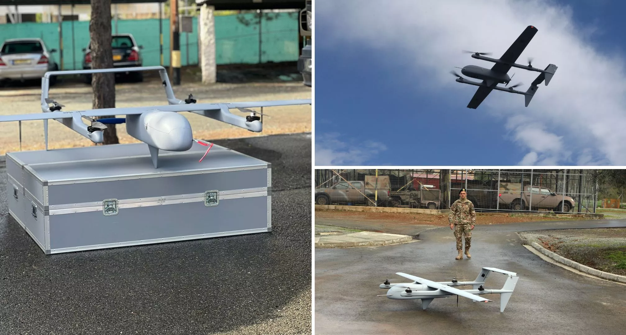 Нацгвардія Кіпру отримала протестовані в Україні дрони H-10 Poseidon від місцевого виробника