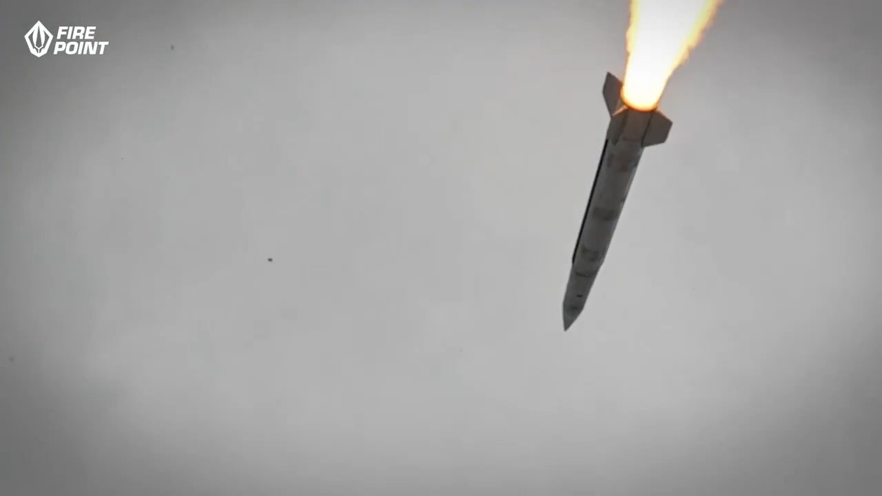Випробувальний запуск української балістичної ракети FP-7 у лютому 2026 року. Фото - Fire Point