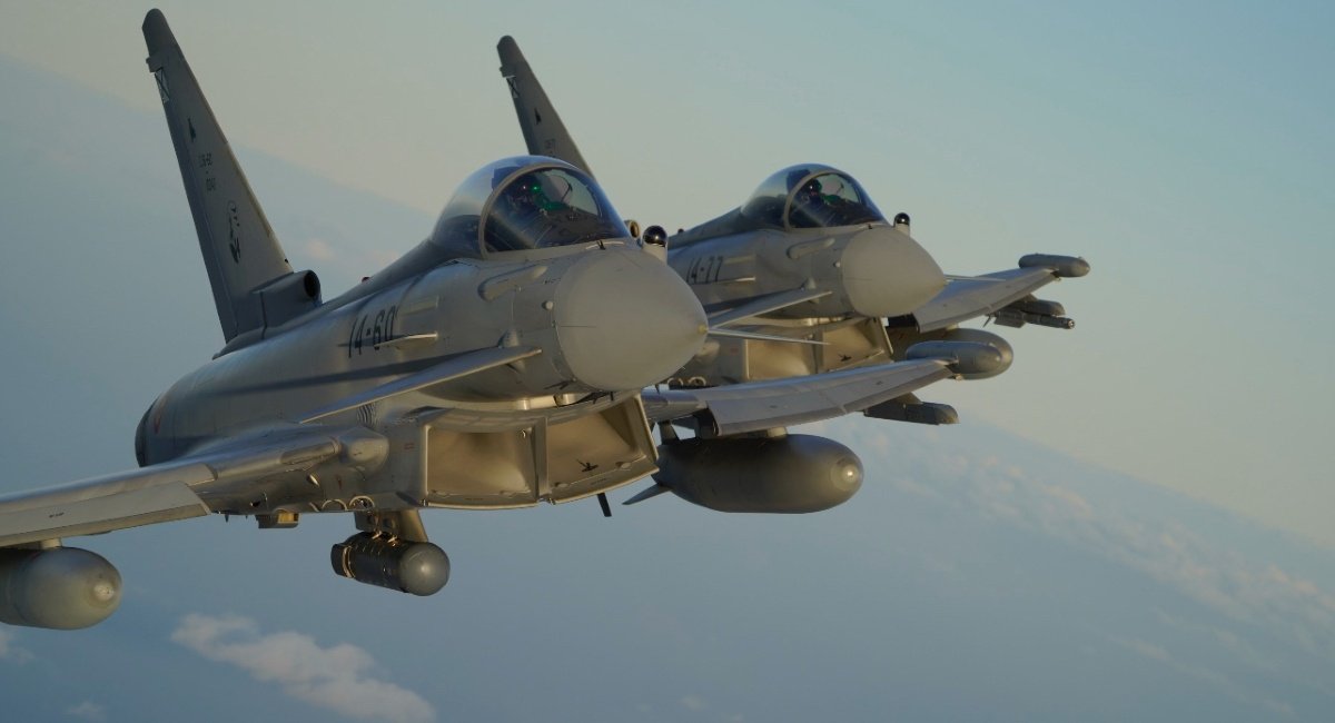 винищувач Eurofighter Typhoon повітряно-космічних сил Іспанії